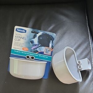 Petmate No Spill Kennel Cup - Gray